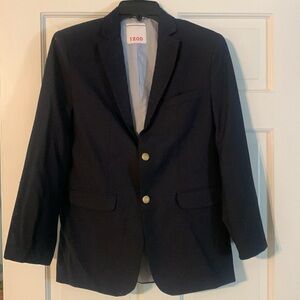 Izod navy blue blazer with gold buttons. Size 16 reg. Fully lined.